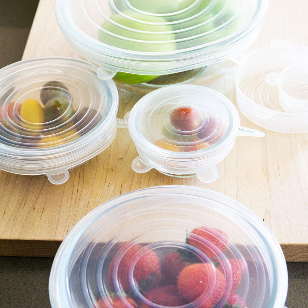Eco friendly Reusable silicone stretch lids